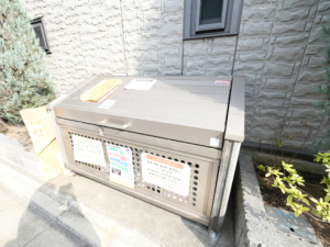 パセオ三軒茶屋:ゴミ置き場