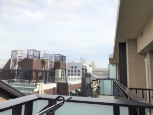 プラウド目黒東が丘3階：眺望