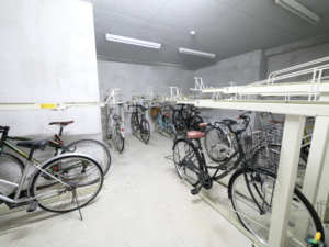 シンシア三軒茶屋太子堂：駐輪場