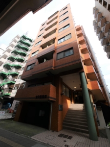 ライオンズマンション太子堂秋栄：外観